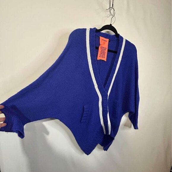AMENPAPA cardigan. (Acrylic, nylon, wool, mohair). Size small. Oversized. Gorgeo - Picture 3 of 10